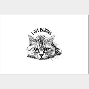 cat tama cute black cat love Posters and Art